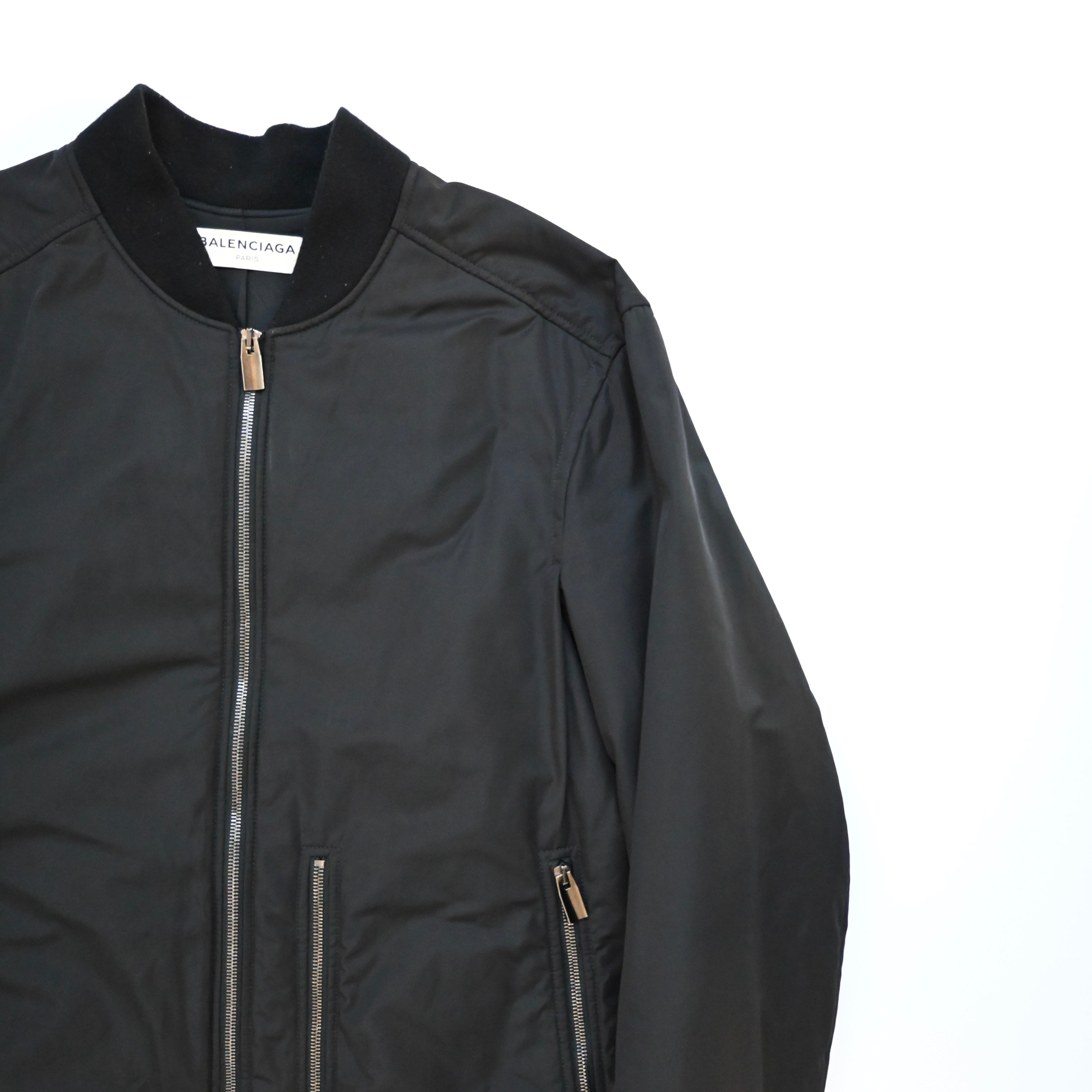 2016aw balenciaga nylon zip ma-1 jacket 50 – vexed_store