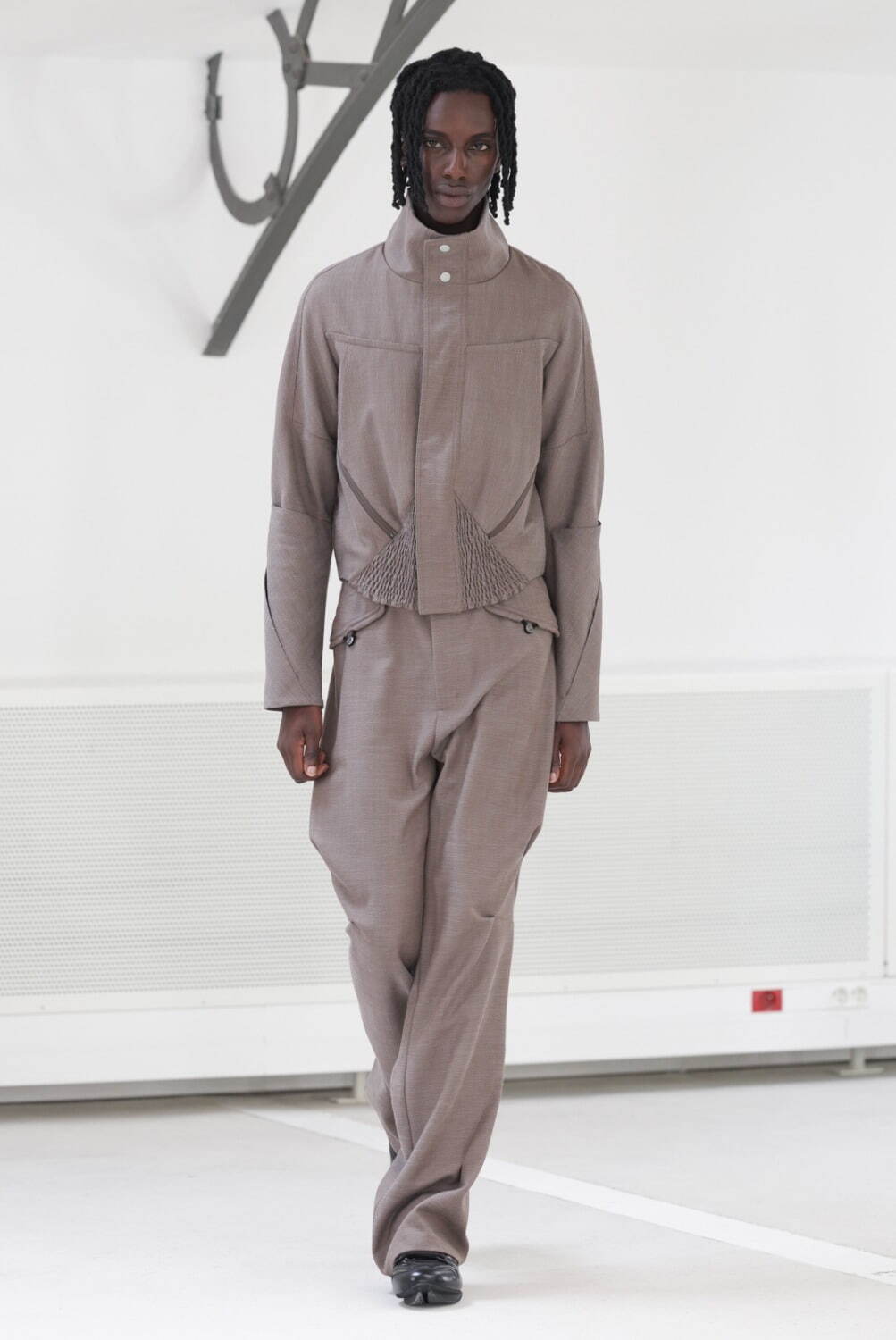 2025ss kiko kostadinov zafar cropped jacket 48