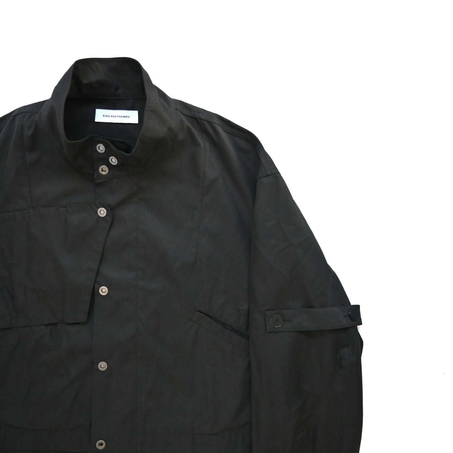 2023aw kiko kostadinov meno cropped jacket 50