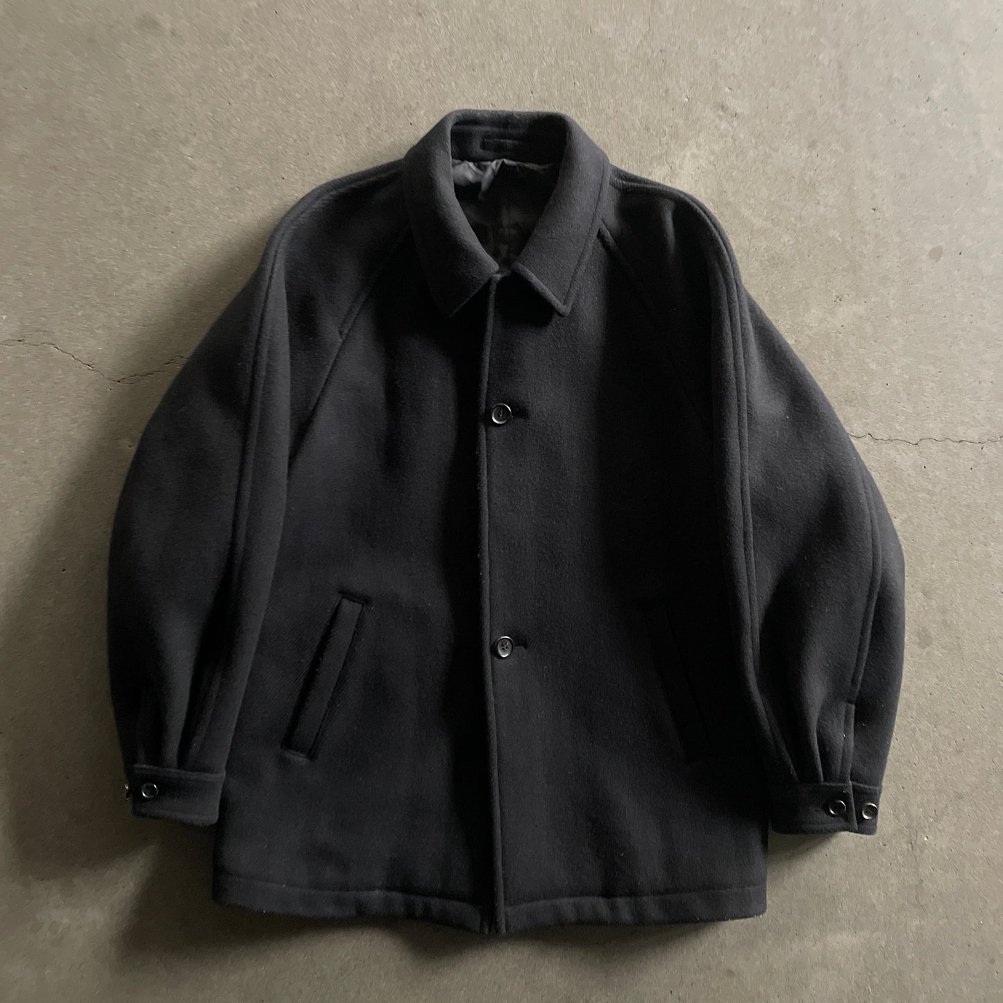 1998aw comme des garcons homme heavy wool half coat M