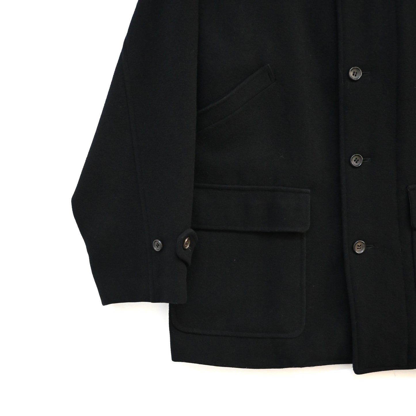 1988aw comme des garcons homme melton wool half coat M