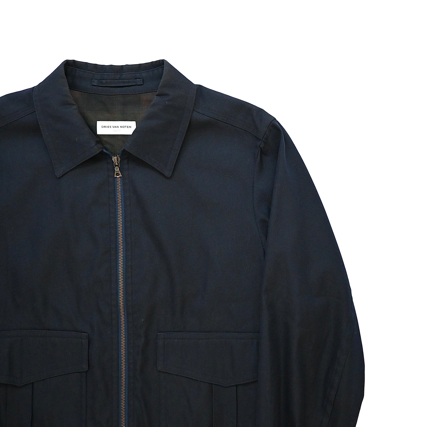 2000s dries van noten A-2 cotton blouson jacket 50