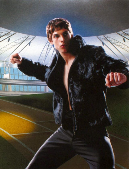 1999aw prada sport fur blouson S