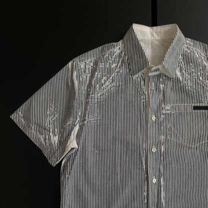 2018ss prada paint cotton shirt M