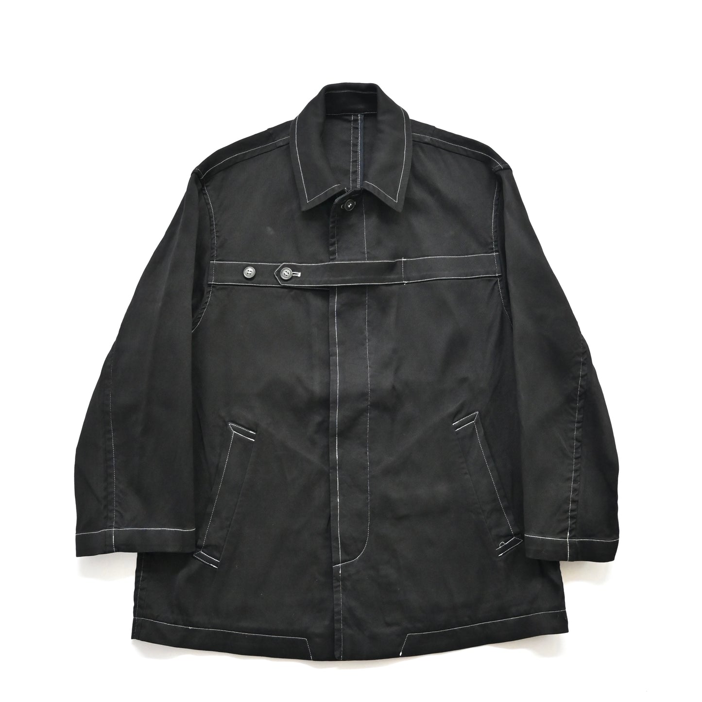 2017ss dries van noten chest strap cotton blouson M