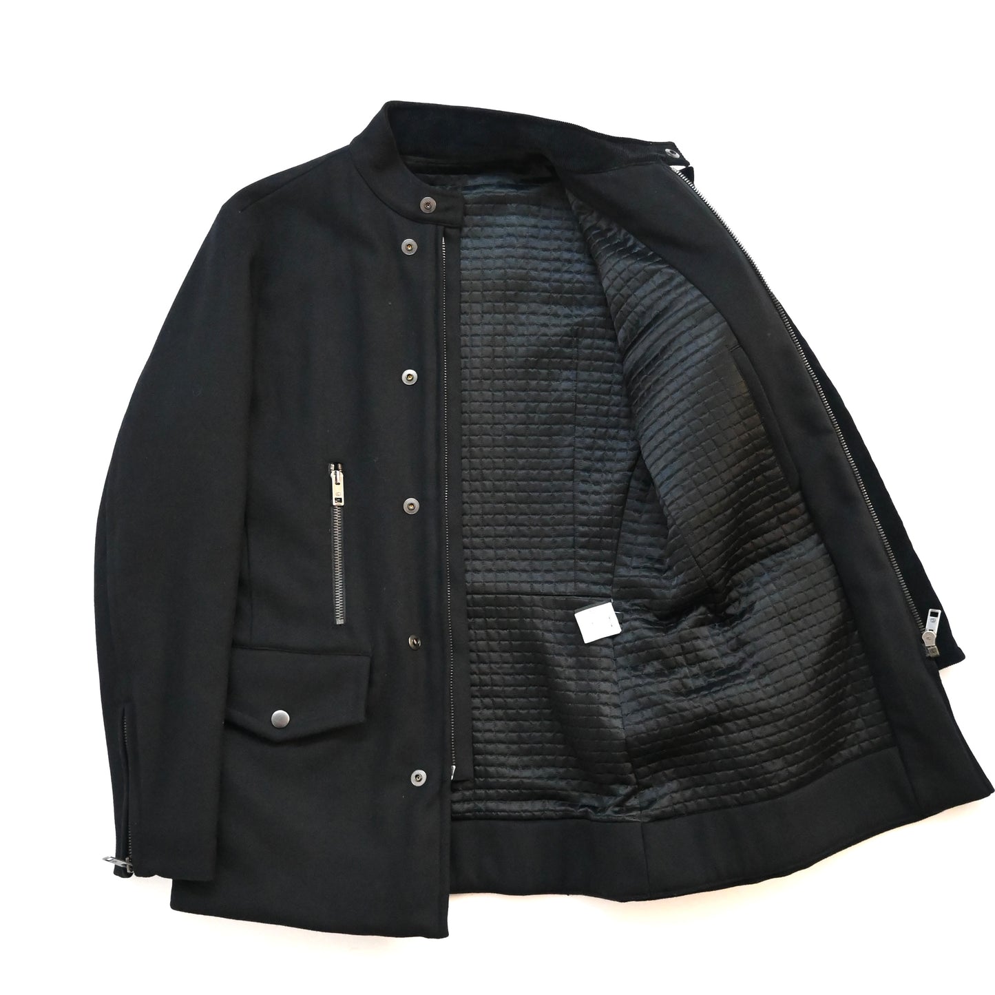 2004aw gucci melton wool half coat 50 by Tom ford