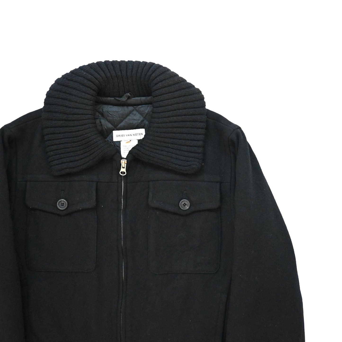 1997aw dries van noten kint docking wool blouson 48