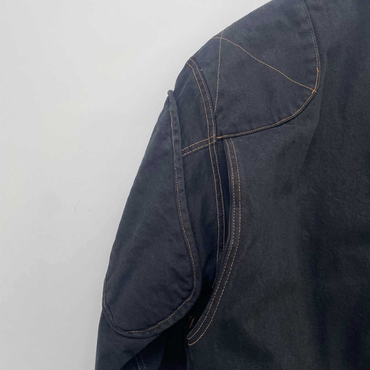 1986aw katharine hamnett denim bomber jacket M