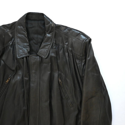 1991aw giorgio armani leather bomber jacket M