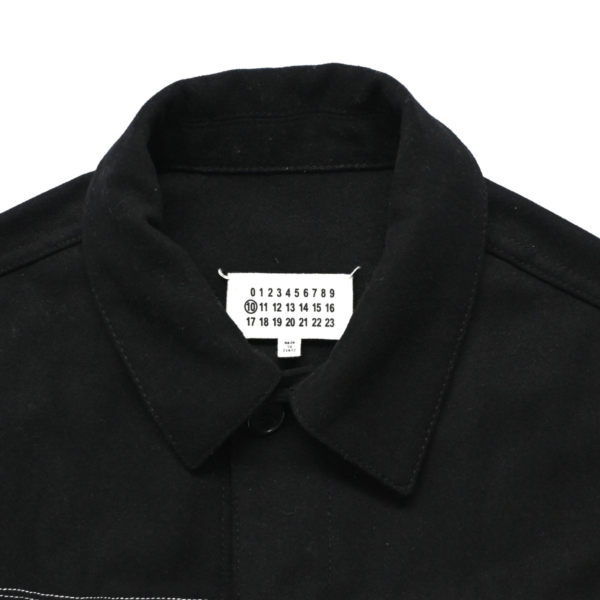 2017aw maison margiela stitch wool tracker jacket 50