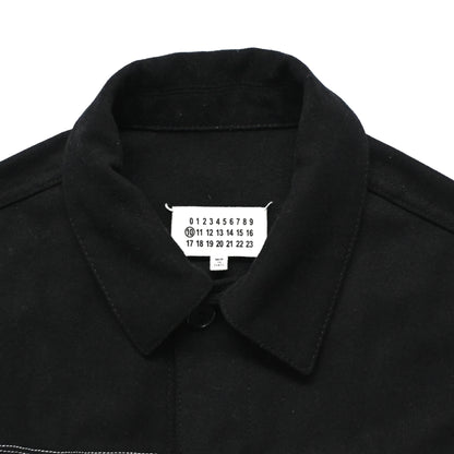 2017aw maison margiela stitch wool tracker jacket 50