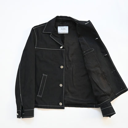 1999ss prada stitch wool blouson 46