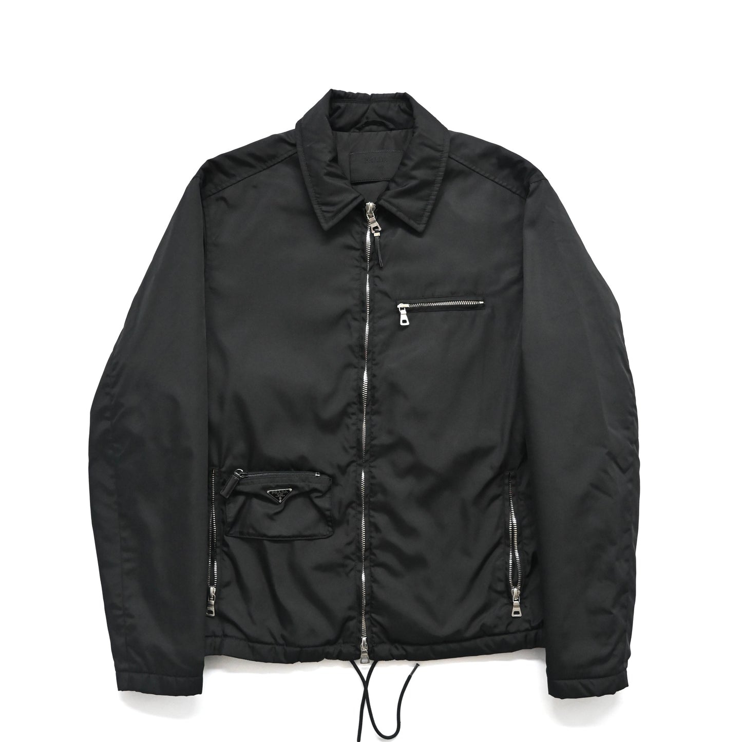 2000s prada front pocket nylon blouson S