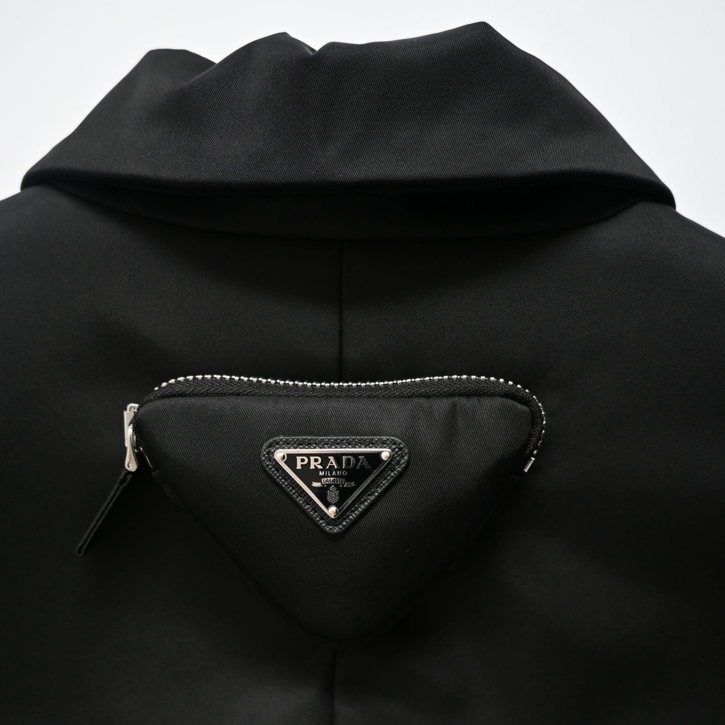 2021aw prada spg891 re nylon long coat S by raf simons