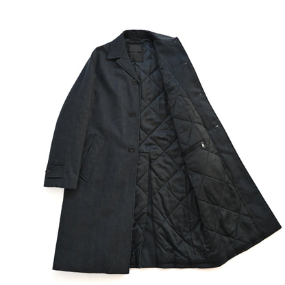 2019aw prada quilting padded denim coat 48