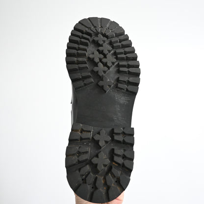 1999aw prada side release buckle leather boots 42