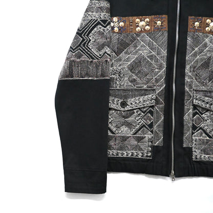 2015aw dries van noten embroidered cotton jacket 48