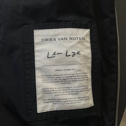 2021ss dries van noten x Len Lye nylon blouson XL