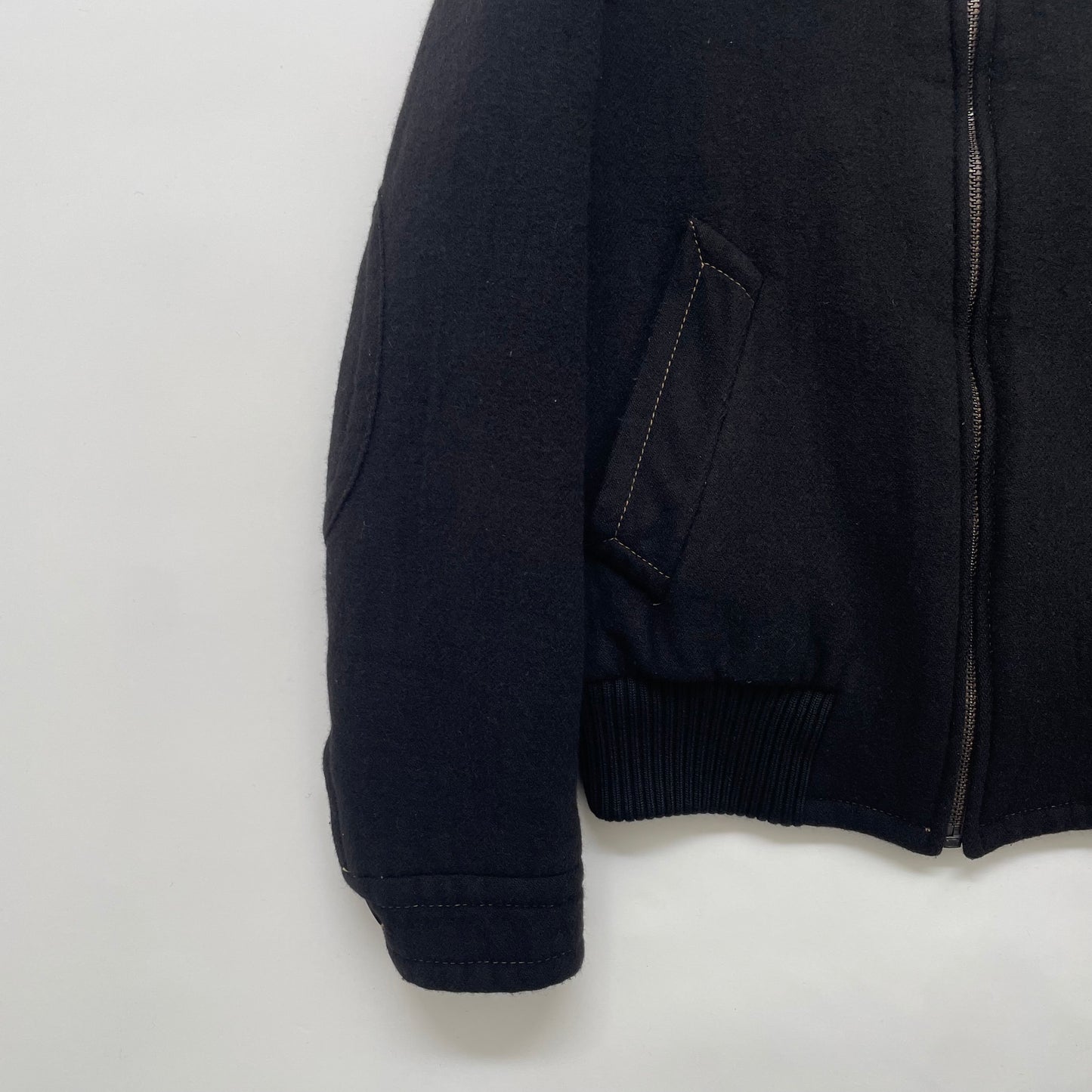 2017aw prada boa docking wool blouson 48