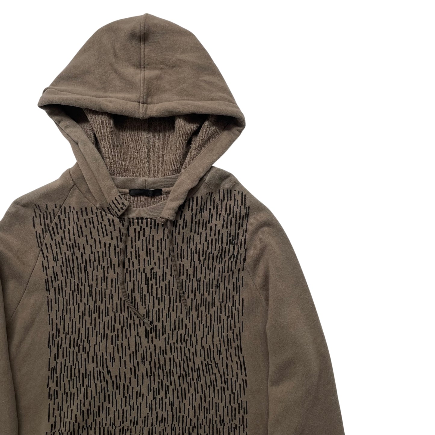 2002aw helmut lang paint hoodie M