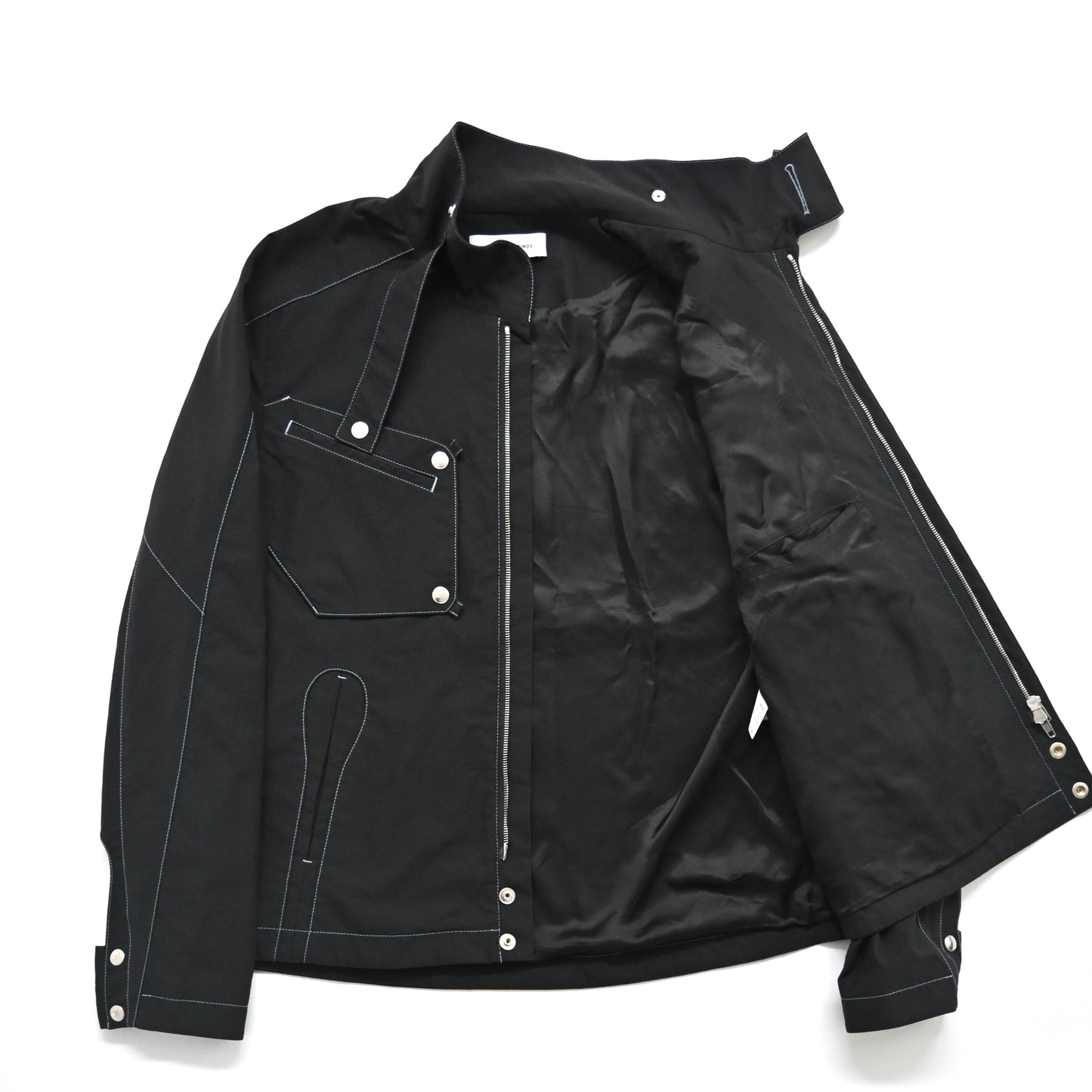 2023aw kiko kostadinov kk jacket 08 jet black 46