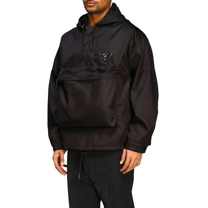2020ss prada sgb407 anorak nylon hoodie M