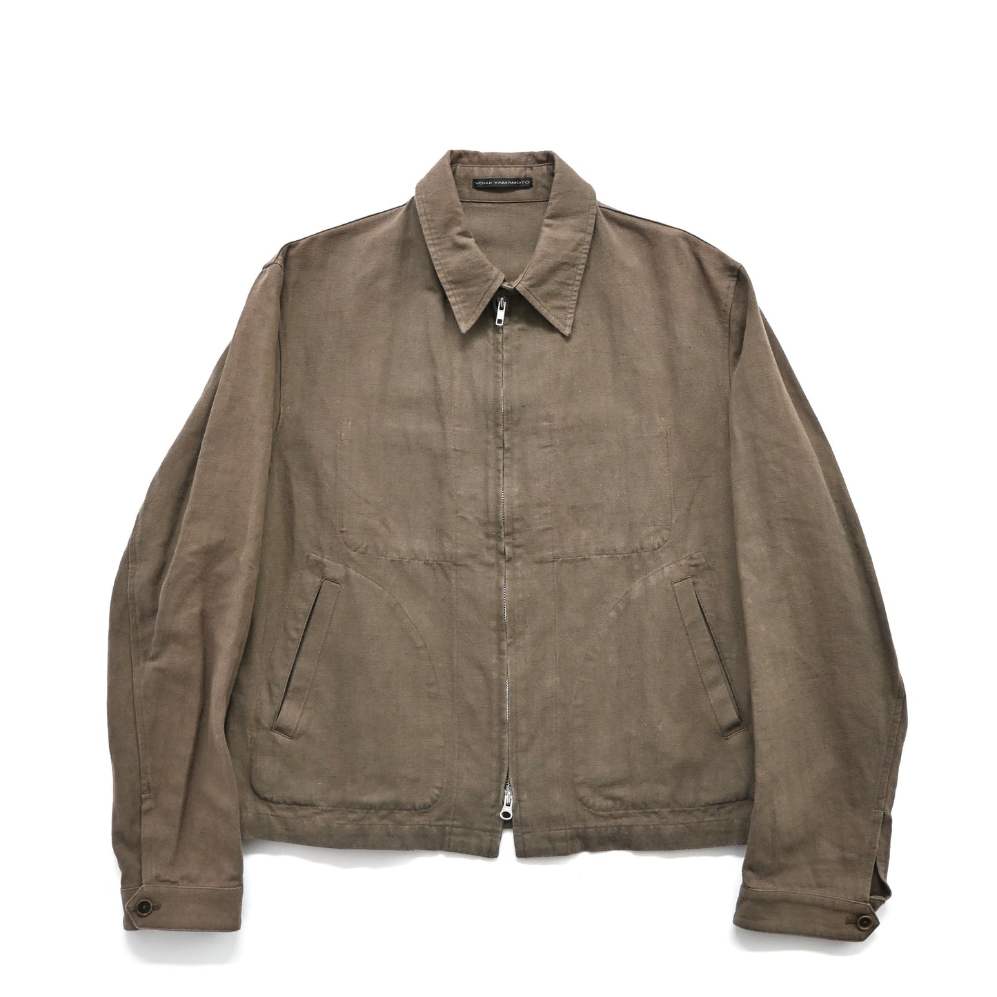 1998ss Y‘s yohji yamamoto reversible linen blouson 3