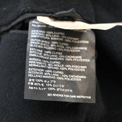 2002aw prada wool docking double coat 52