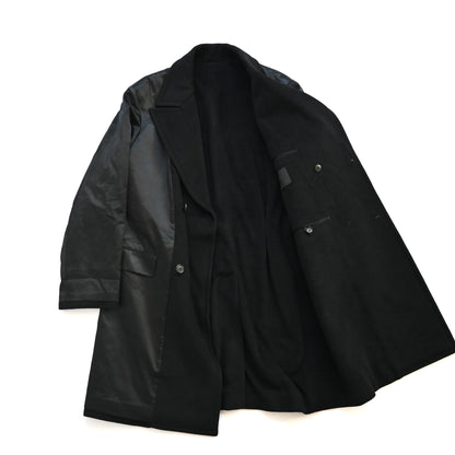 2002aw prada wool docking double coat 52