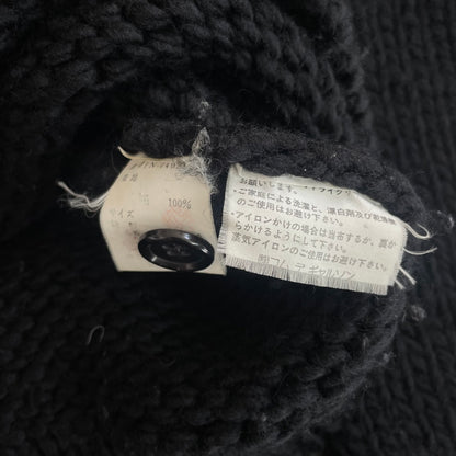 1996aw comme des garcons homme plus heavy wool cardigan