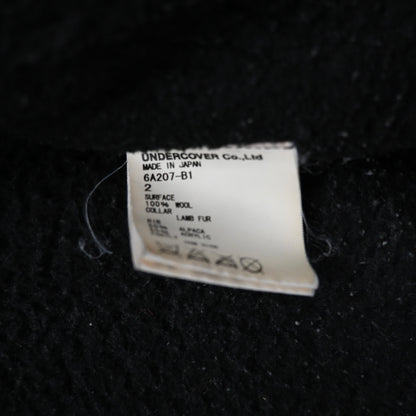 2006aw undercover arts＆crafts fur docking wool blouson 2