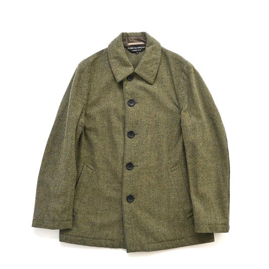 1998aw comme des garcons homme plus wool half coat L