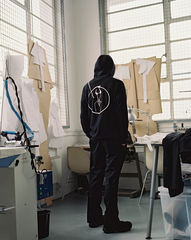 2016aw kiko kostadinov first hoodie XL