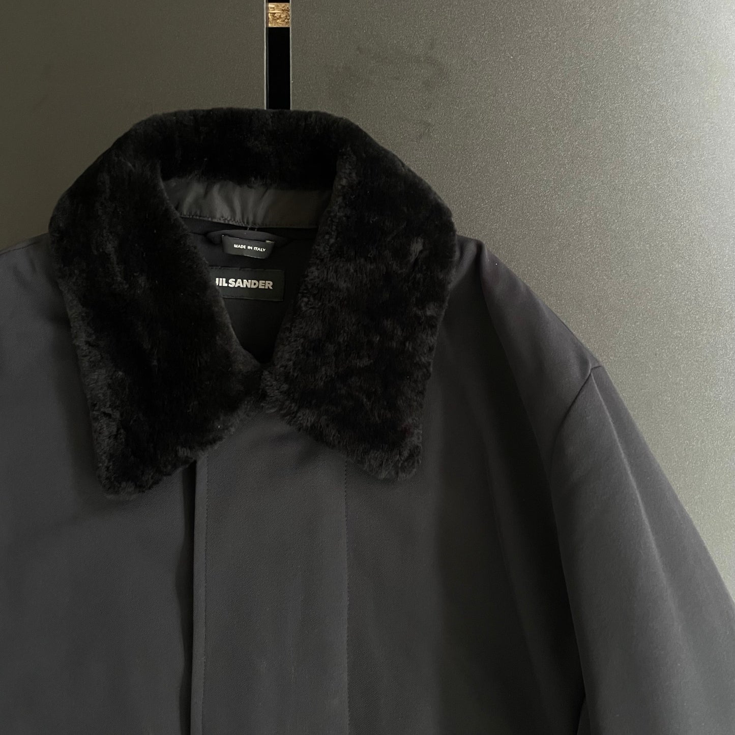 2012aw jil sander fur docking nylon blouson 52 by raf simons