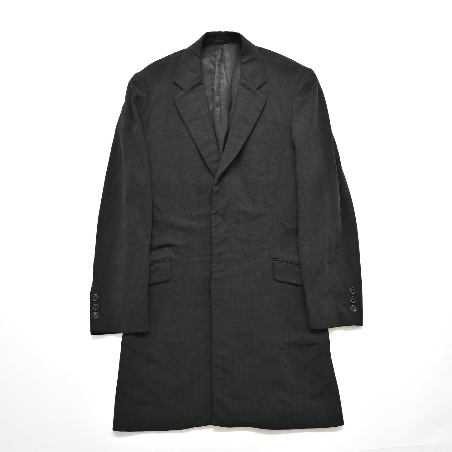 1998aw prada wool half coat 48