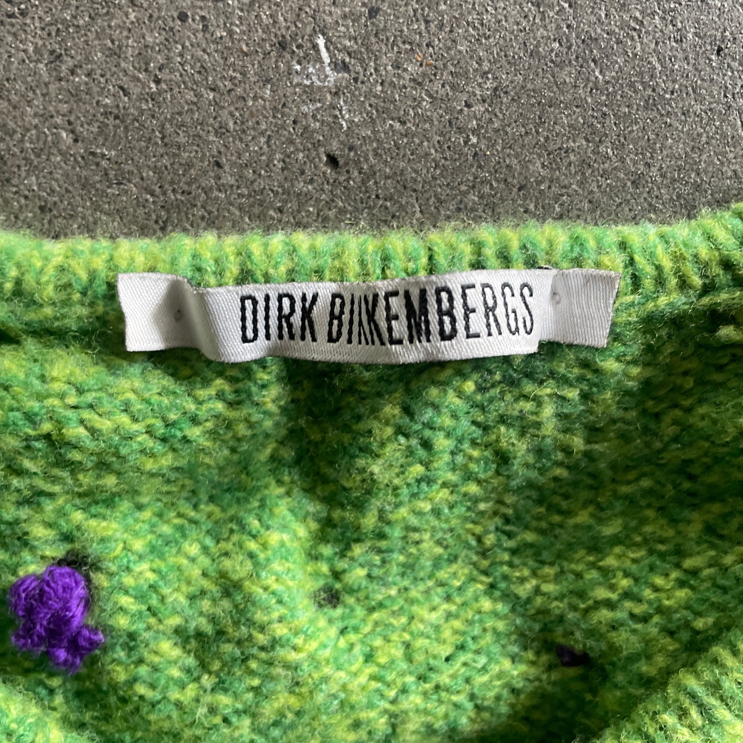 1997aw dirk bikkembergs plate kint M