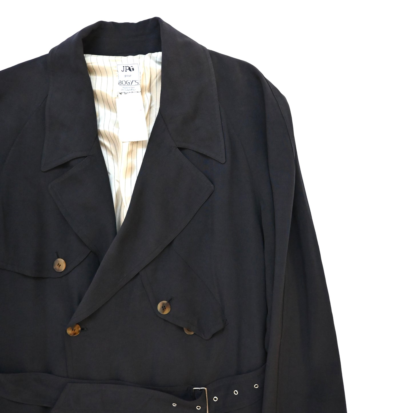 1980s Jean paul gaultier rayon trench coat S