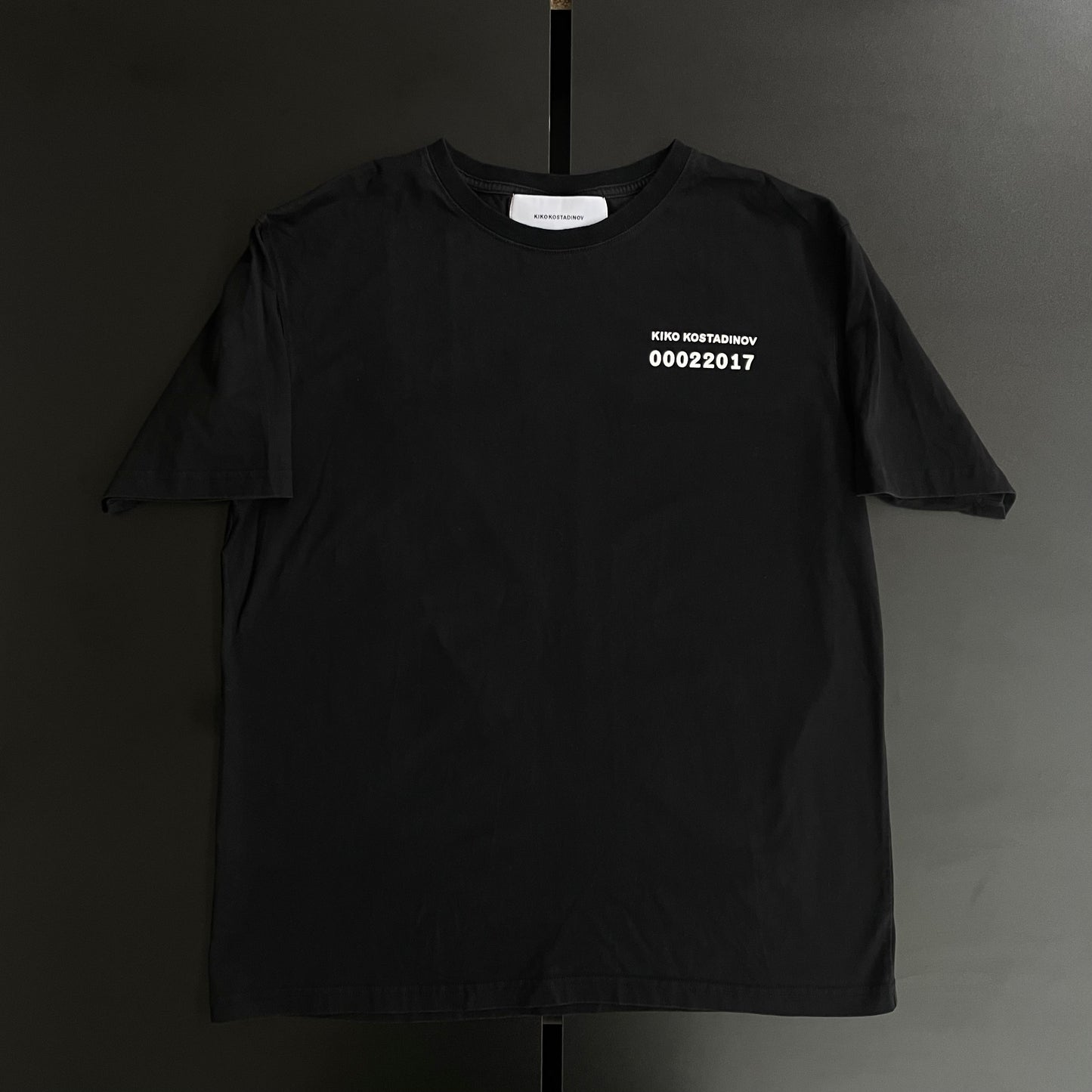 2017ss kiko kostadinov cotton t shirt XL