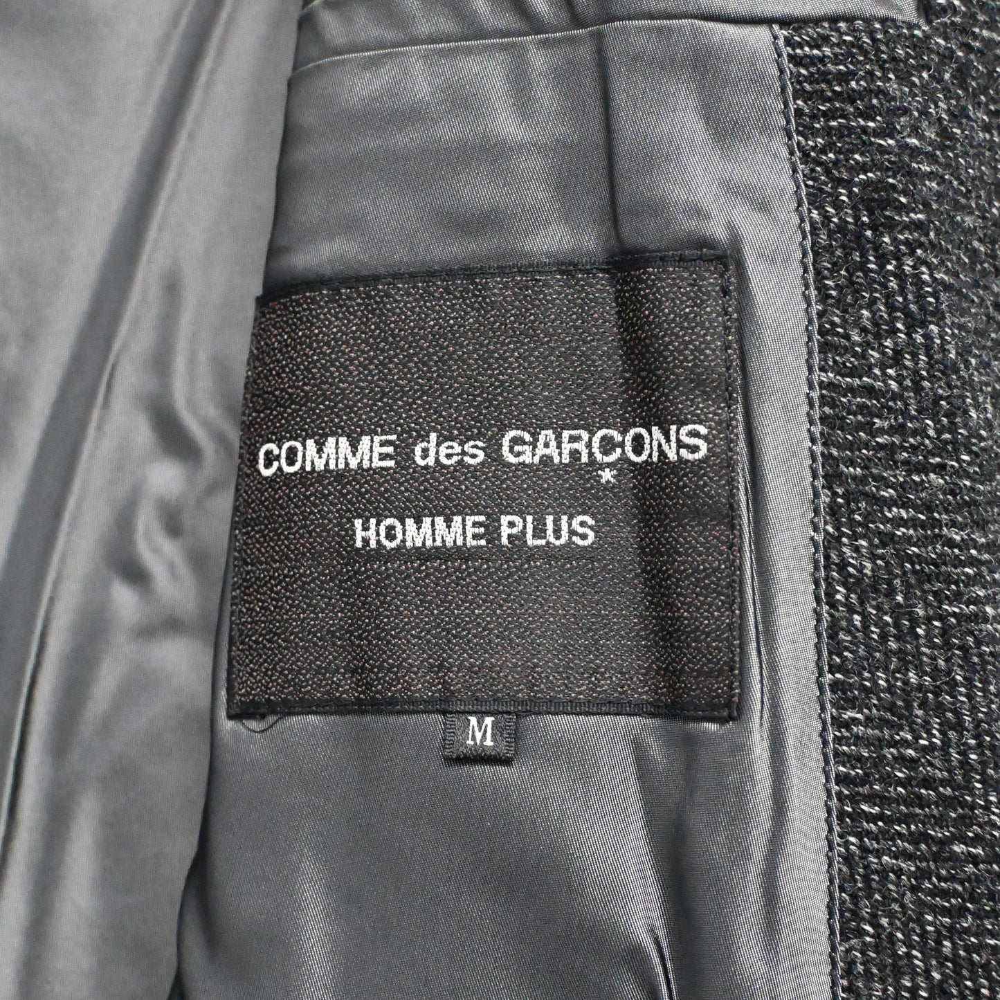 1997aw comme des garcons homme wool tweed long coat M