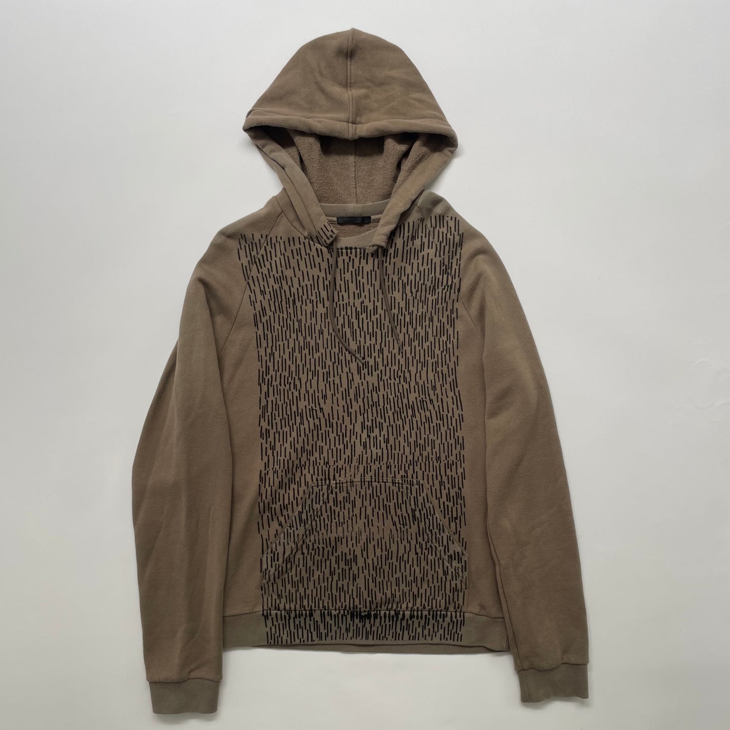 2002aw helmut lang paint hoodie M