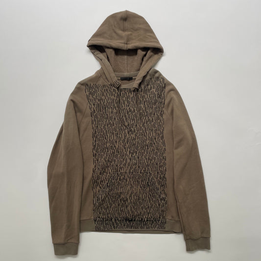 2002aw helmut lang paint hoodie M