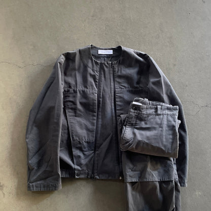 2018aw kiko kostadinov cubist double zip jacket set up