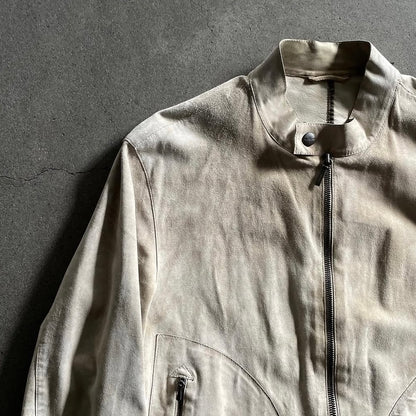 2000s jil sander unborn calf riders jacket
46