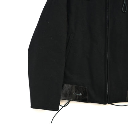 2023aw our legacy black leather hum jacket 46