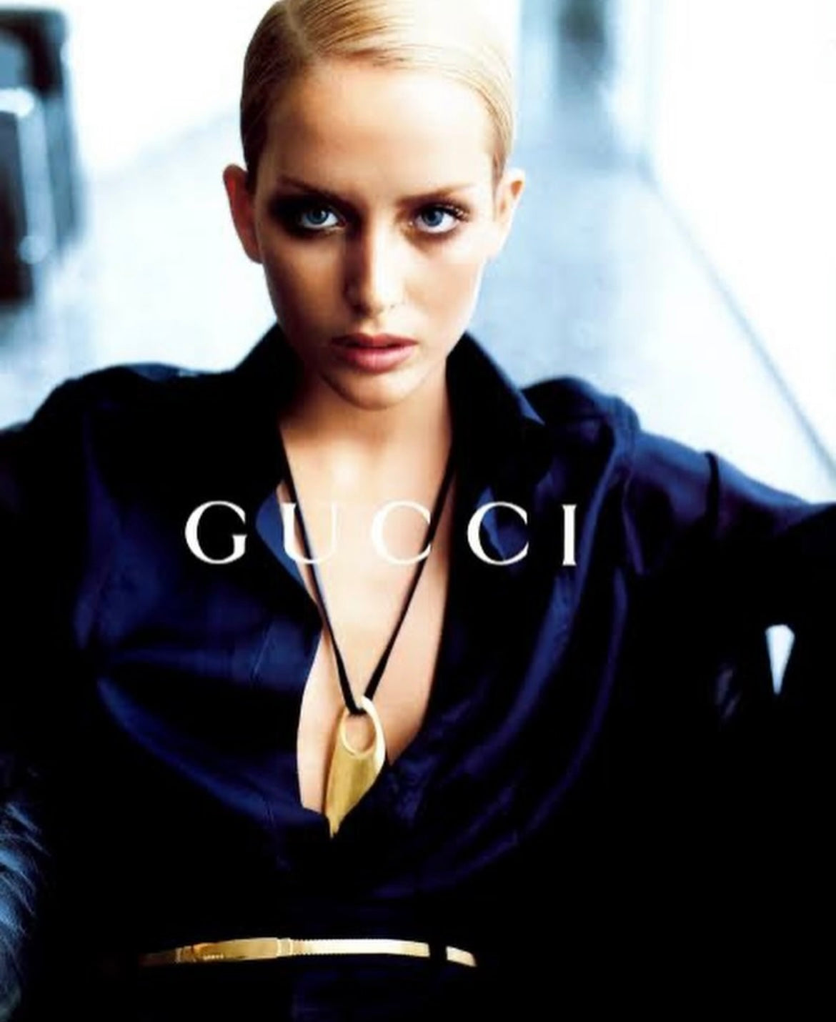 1996aw gucci gold chain shoulder bag by Tom ford