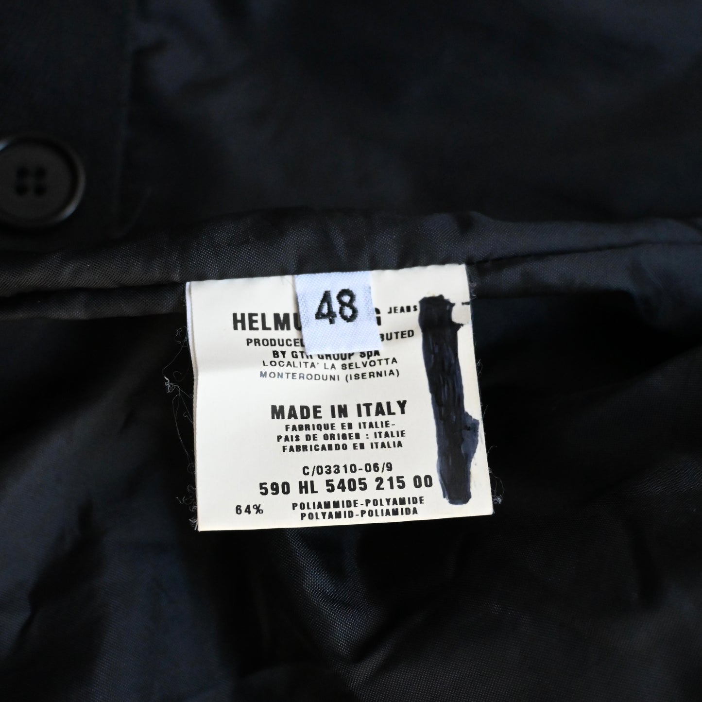 1999aw helmut lang M69 flak cotton jacket 48