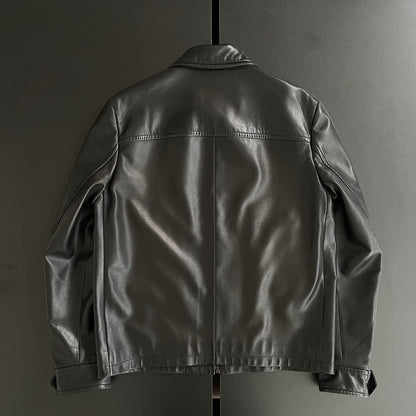2015aw prada lamb leather  jacket 44
