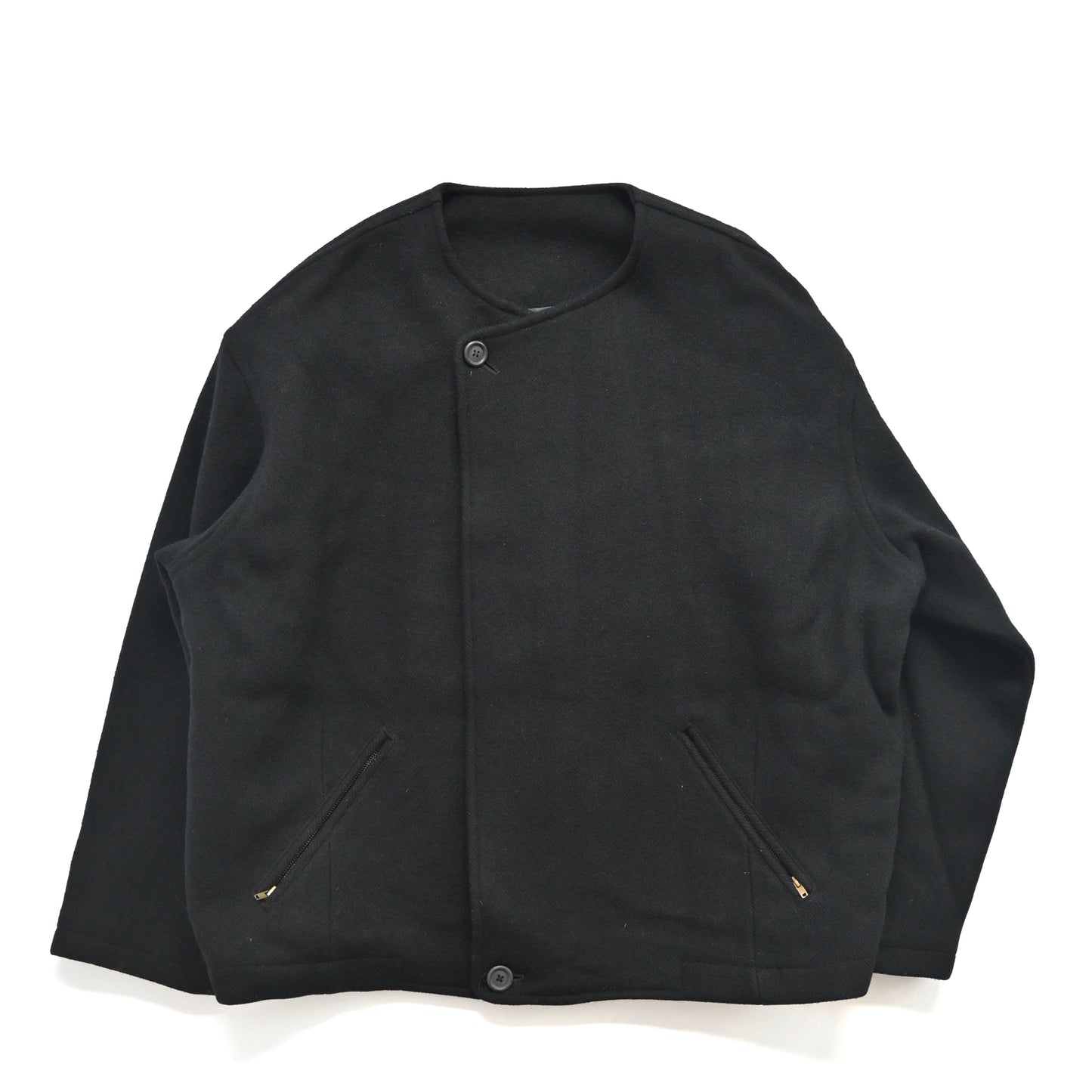 1980s Y‘s yohji yamamoto wool collarless jacket 2