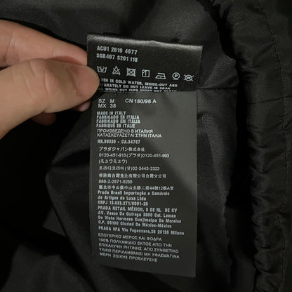 2020ss prada sgb407 anorak nylon hoodie M