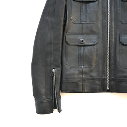 2011aw balenciaga mulch pocket cow leather jacket 46 by nicolas ghesquiere